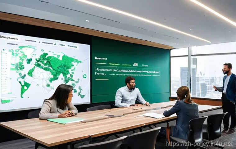 정책분석사와 정부 정책 성공 사례 분석 - **Prompt 1: Policy Analysts Collaborating on Urban Data**
    A diverse group of policy analysts, in...