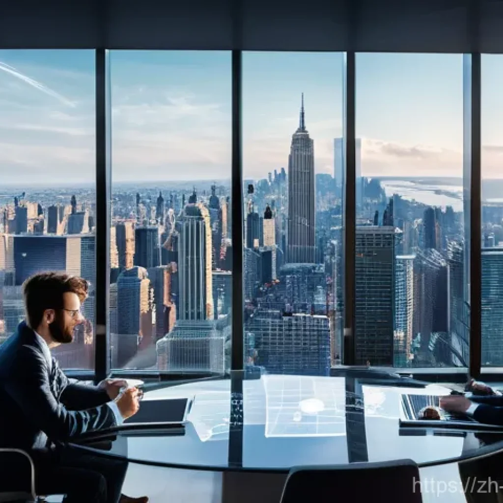 정책분석사와 팀 구성의 중요성 - **Interdisciplinary Policy Collaboration:**
"A vibrant and dynamic meeting room filled with dive...