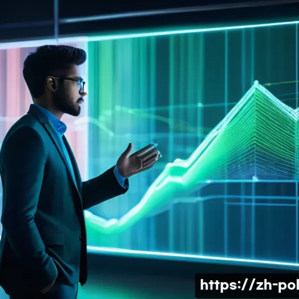 정책분석사와 통계 분석의 중요성 - **Prompt:** A highly intelligent and focused young professional, dressed in a sleek business casual ...