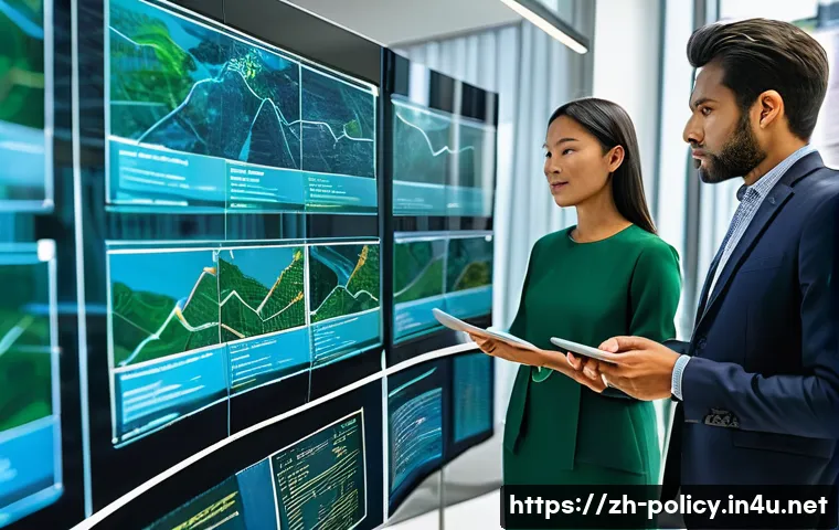 정책분석사와 기획 단계의 중요성 - **Prompt:** A diverse team of professional policy analysts and data scientists, including men and wo...